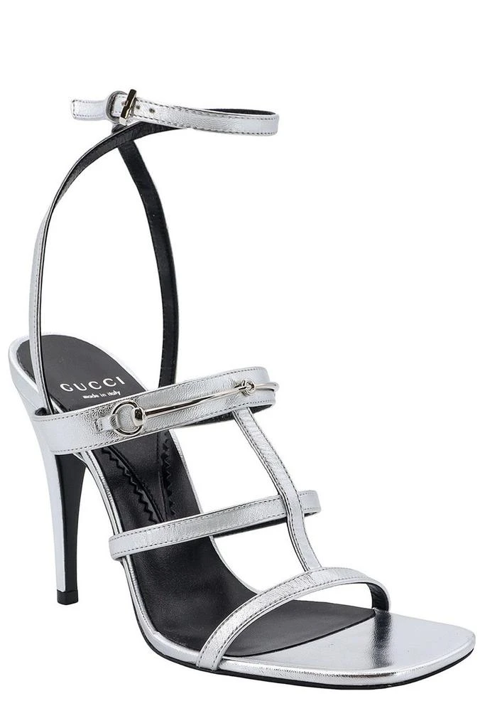 商品Gucci|Gucci Slim Horsebit Sandals,价格¥6428,第2张图片详细描述