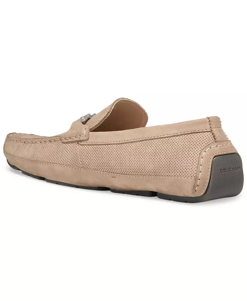 商品Cole Haan|Men's Wyatt Leather Slip-On Bit Driving Loafers,价格¥606,第2张图片详细描述