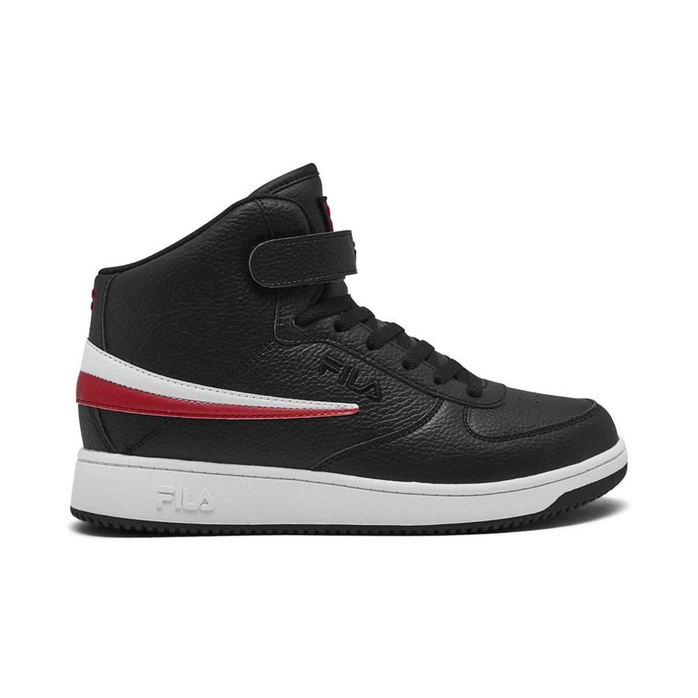 商品Fila|Men's A-High Strap High Top Casual Sneakers from Finish Line,价格¥300,第2张图片详细描述