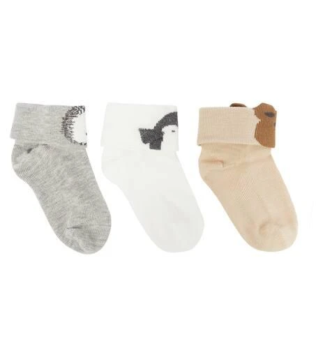 商品IL GUFO|Baby set of 6 printed socks,价格¥380,第1张图片