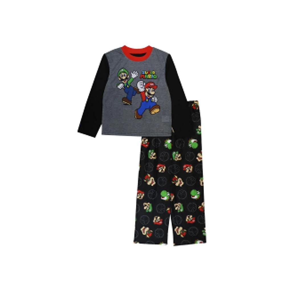 商品AME|Big Boys Nintendo Top and Pajama Set, 2 Piece,价格¥69,第1张图片