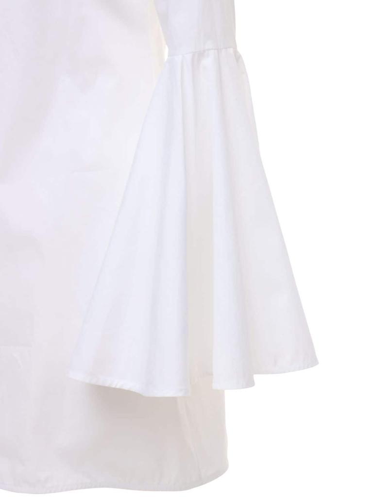 Dogma Poplin Mini Dress W/flared Sleeves商品第4张图片规格展示