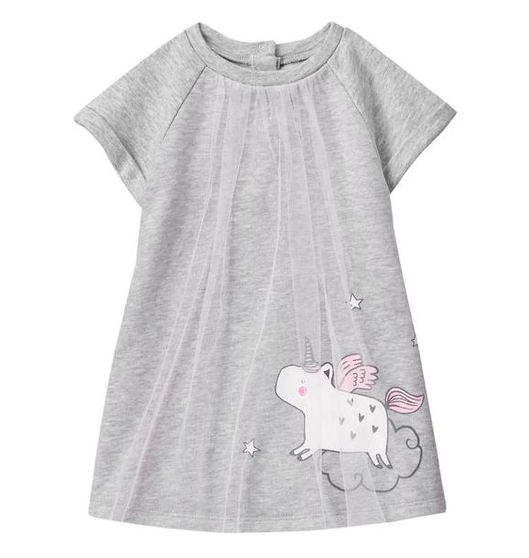 商品Gymboree|Unicorn Tee Dress,价格¥90,第1张图片