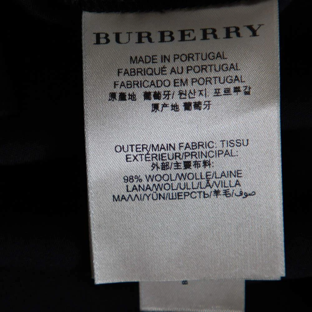 Burberry London Black Wool Blend Tailored Trousers S 商品