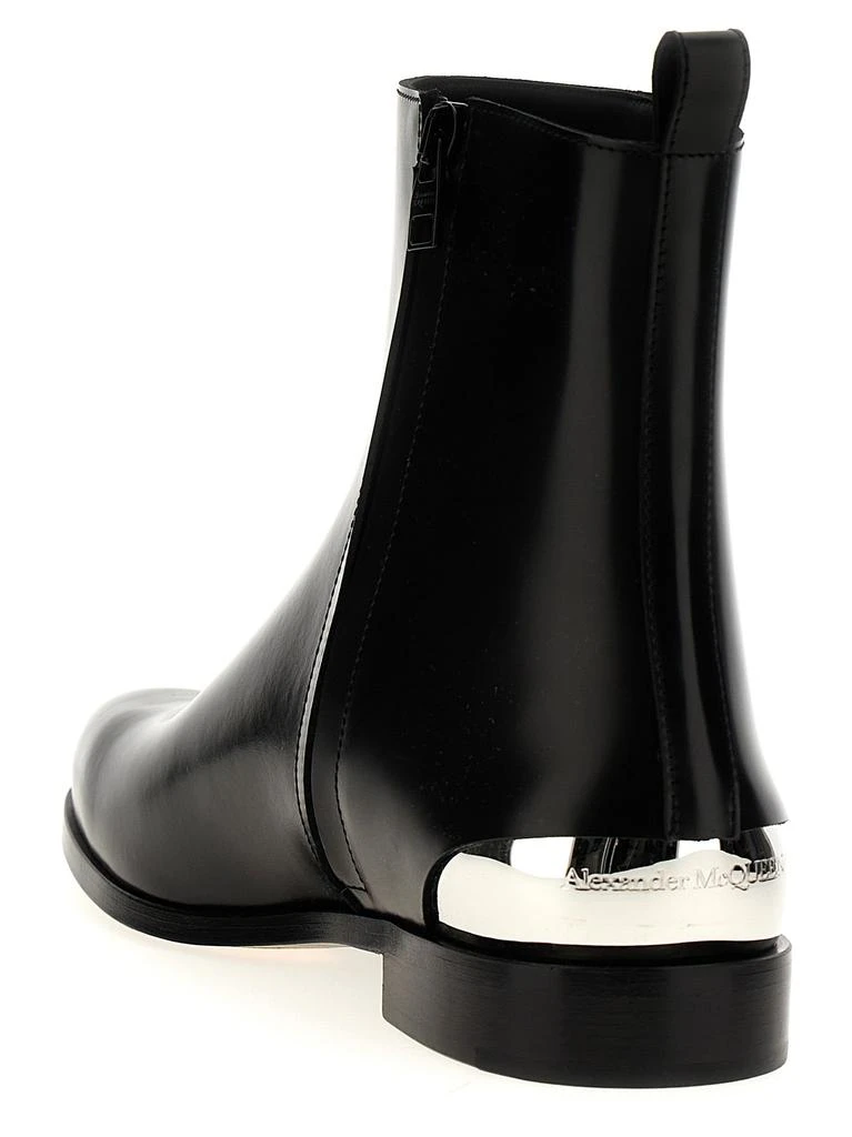 商品Alexander McQueen|Lux Trend Boots, Ankle Boots Black,价格¥4925,第3张图片详细描述