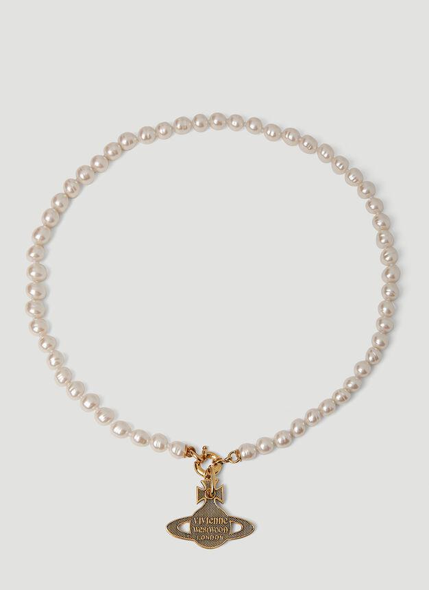Hilarios Pearl Necklace in Gold商品第2张图片规格展示