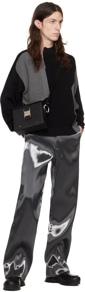 商品Heliot Emil|Black Carabiner Box Bag,价格¥3178,第4张图片详细描述