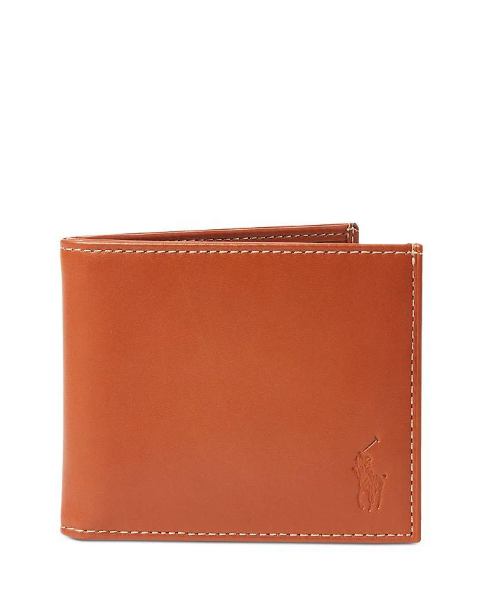 商品Ralph Lauren|Burnished Leather Billfold,价格¥669,第1张图片详细描述
