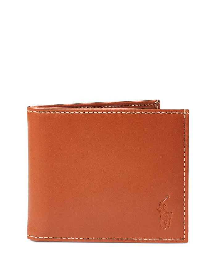 商品Ralph Lauren|Burnished Leather Billfold,价格¥680,第1张图片