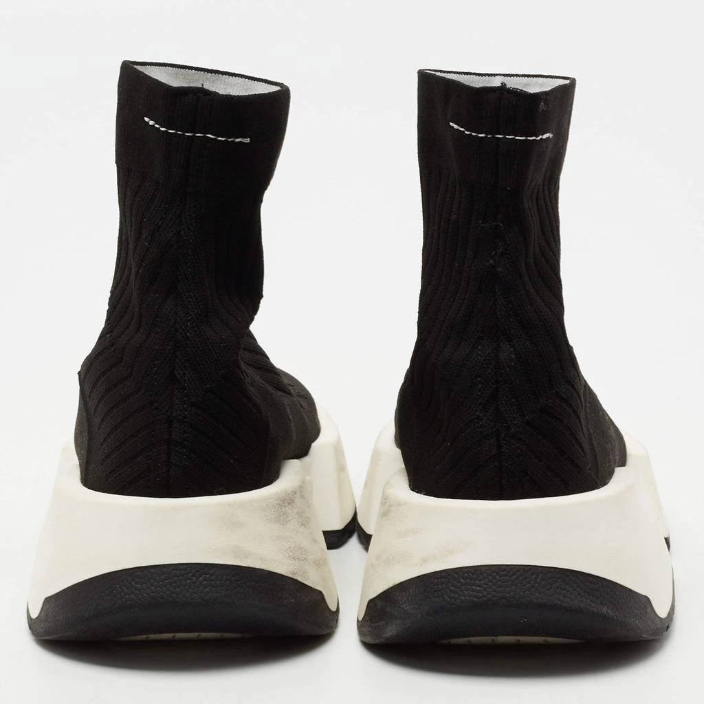 商品[二手商品] MAISON MARGIELA|Maison Martin Margiela Black Knit Fabric Sock High Top Sneakers Size 39,价格¥1048,第5张图片详细描述