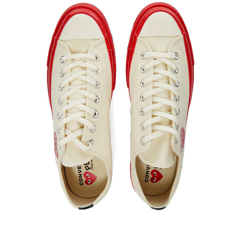 Comme des Garçons Play x Converse Chuck Taylor Red Sole Low商品第5张图片规格展示