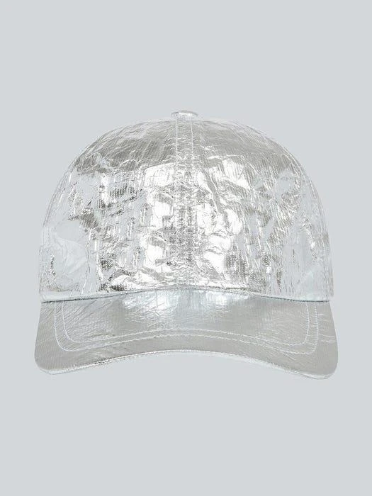 商品SOOKOI|Coated Baseball Cap_Silver,价格¥684,第3张图片详细描述