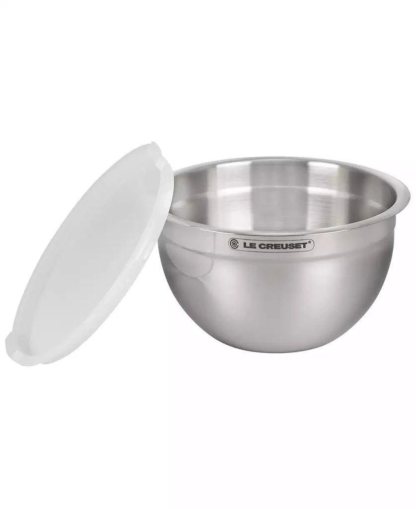 商品Le Creuset|Set of 3 Stainless Steel Mixing Bowls with Lids,价格¥943,第2张图片详细描述