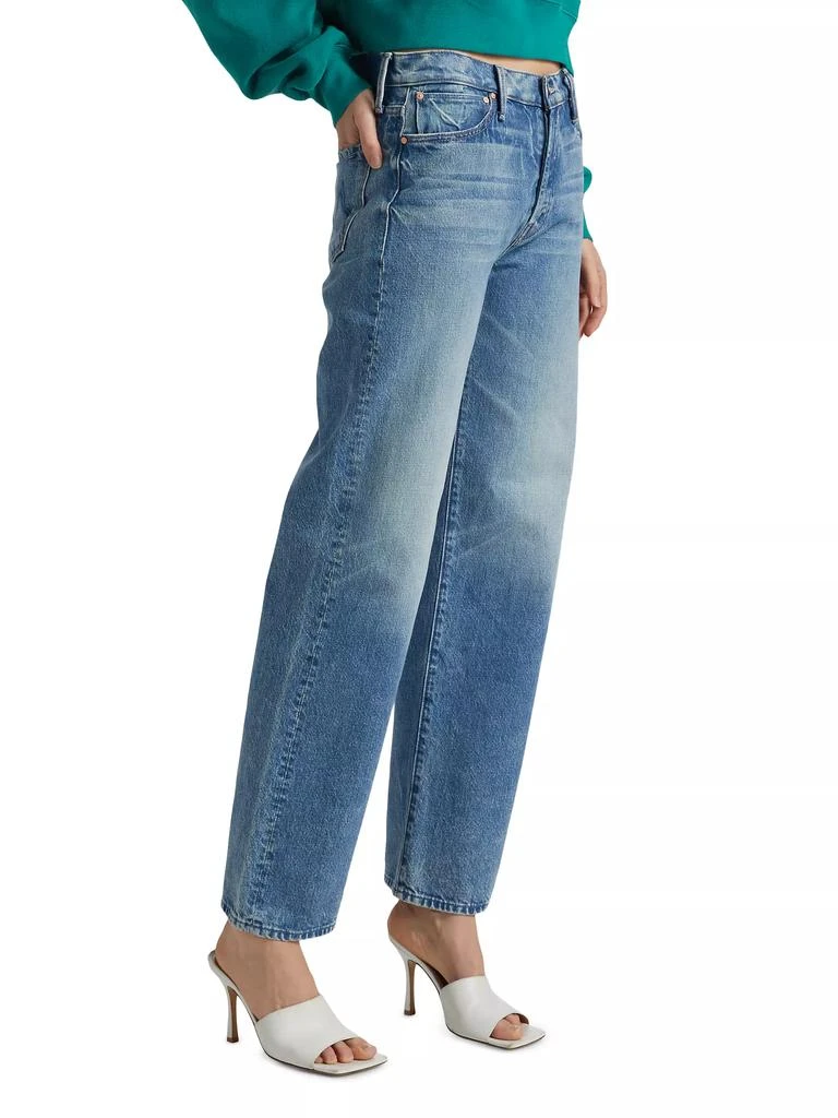 商品MOTHER|The Dodger Sneak High-Rise Wide-Leg Jeans,价格¥2093,第4张图片详细描述