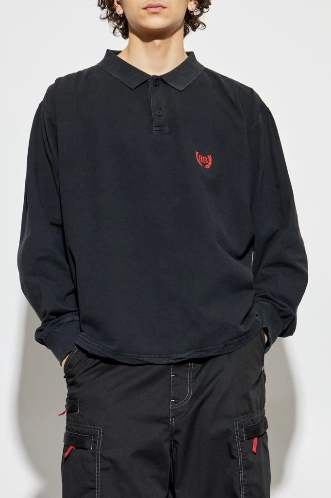 商品Balenciaga|Long sleeve polo,价格¥6564,第3张图片详细描述