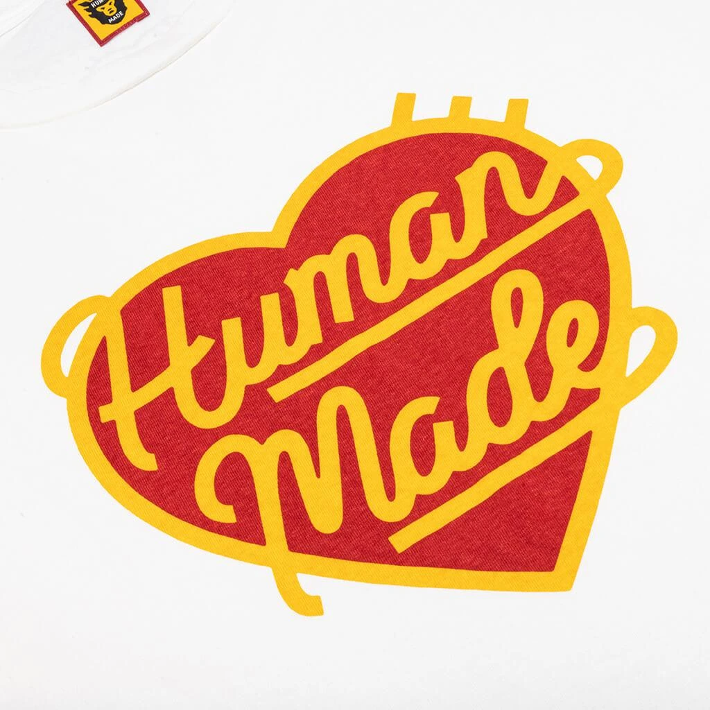 商品Human Made|Graphic L/S T-Shirt #4 - White,价格¥1082,第3张图片详细描述