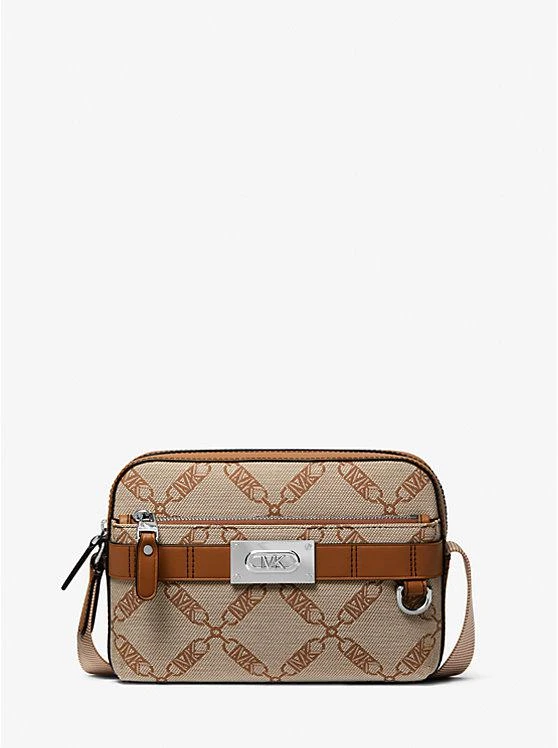 商品Michael Kors|Hudson Empire Logo Jacquard Utility Crossbody Bag,价格¥782,第1张图片