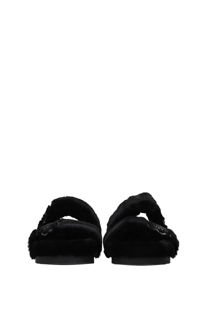 商品Chiara Ferragni|Slippers and clogs Eco Fur Black,价格¥819,第3张图片详细描述