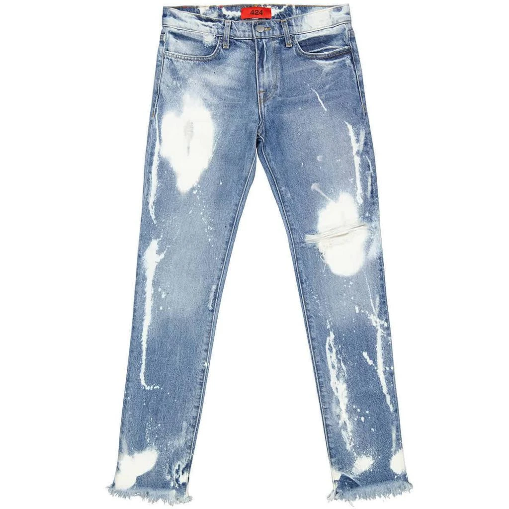 商品424|424 Mens Blue Marshall Jeans Washed-out, Size X-Small,价格¥378,第1张图片