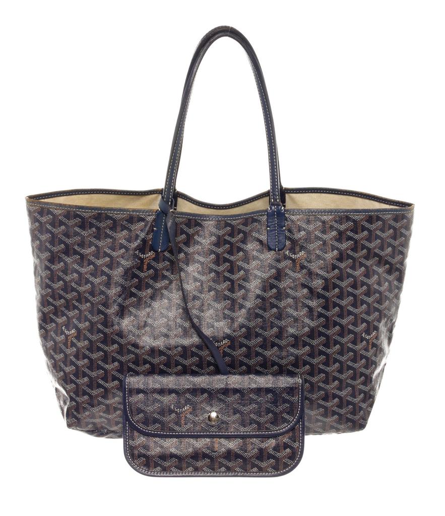 Goyard Blue Goyardine Coated Canvas St. Louis PM Tote Bag商品第1张图片规格展示