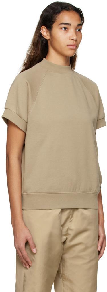 商品Essentials|Tan Cotton Sweatshirt,价格¥489,第4张图片详细描述