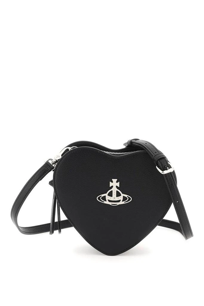 商品Vivienne Westwood|Vivienne Westwood Louise Heart Orb Plaque Shoulder Bag,价格¥2402,第1张图片