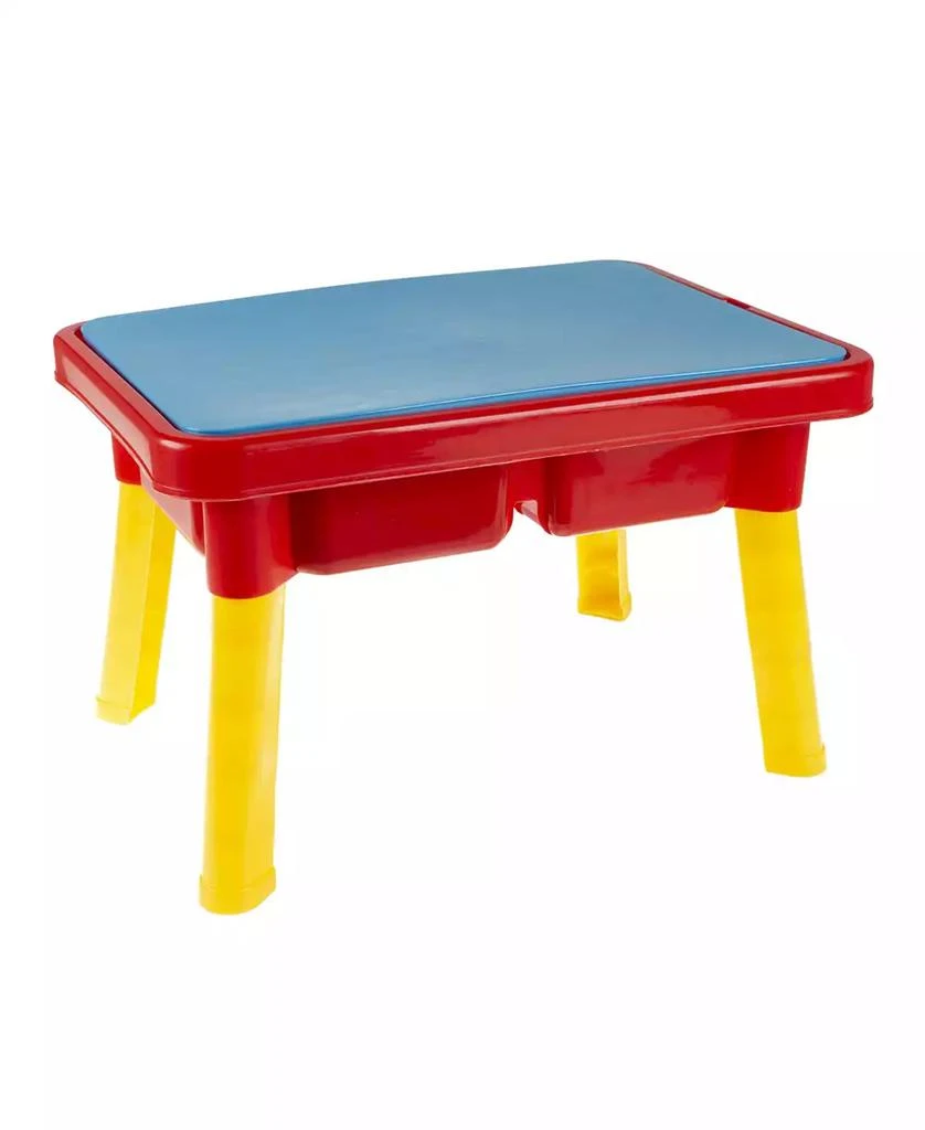 Hey Play Water Or Sand Sensory Table With Lid And Toys - Portable Covered Activity Playset For The Beach, Backyard Or Classroom 商品