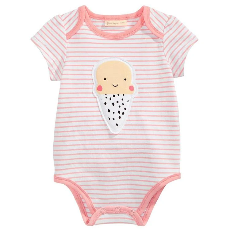 商品First Impressions|Ice Cream Bodysuit, Baby Girls, Created for Macy's,价格¥40,第1张图片