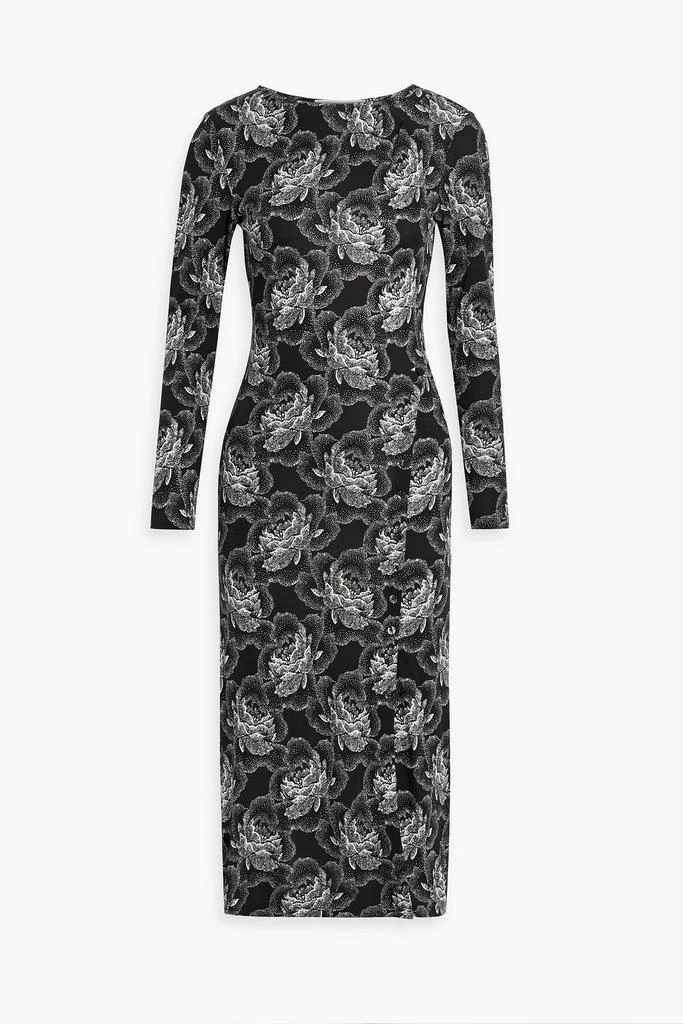 商品Diane von Furstenberg|Lugosi floral-print jersey midi dress,价格¥858,第1张图片