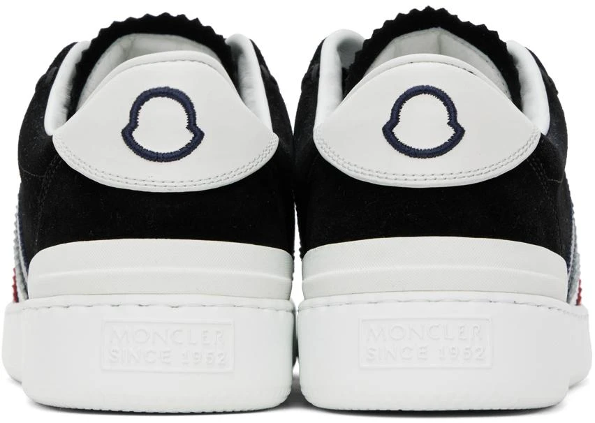 商品Moncler|Black Monaco M Low Top Sneakers,价格¥4605,第2张图片详细描述