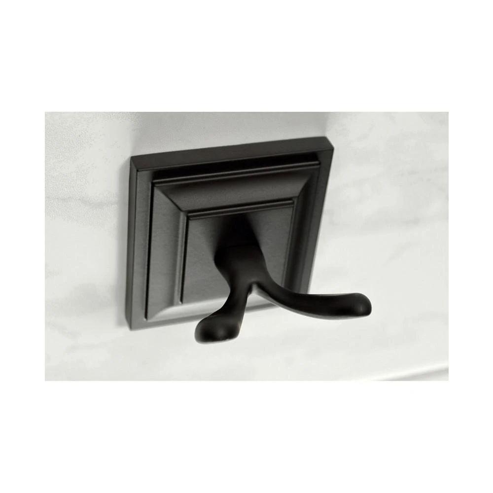 商品Kingston Brass|Serano 5-Pc. Bathroom Accessory Set in Black,价格¥1373,第3张图片详细描述