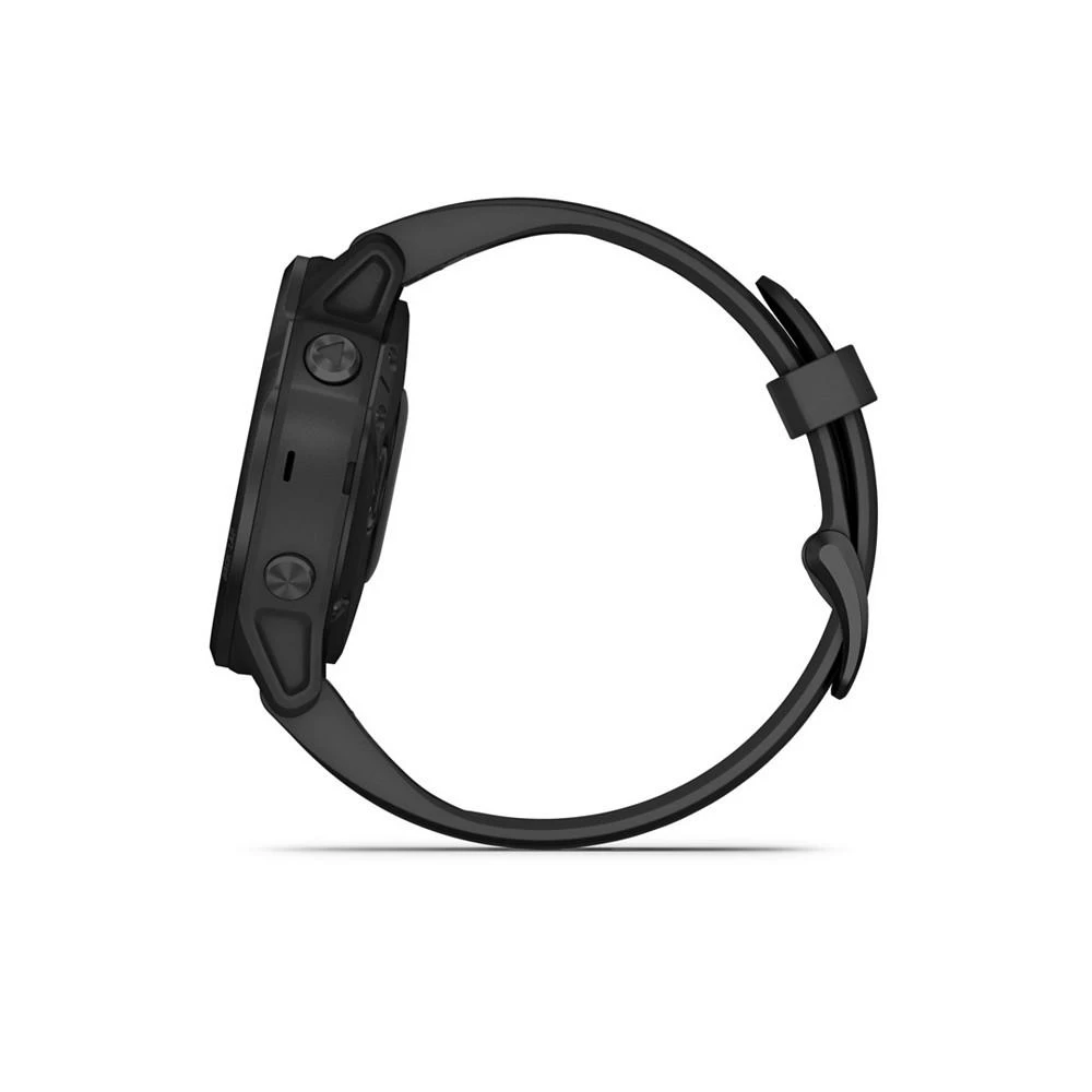 商品Garmin|Unisex Fenix 6S Pro Black Silicone Strap Smart Watch 30.4mm,价格¥5188,第4张图片详细描述
