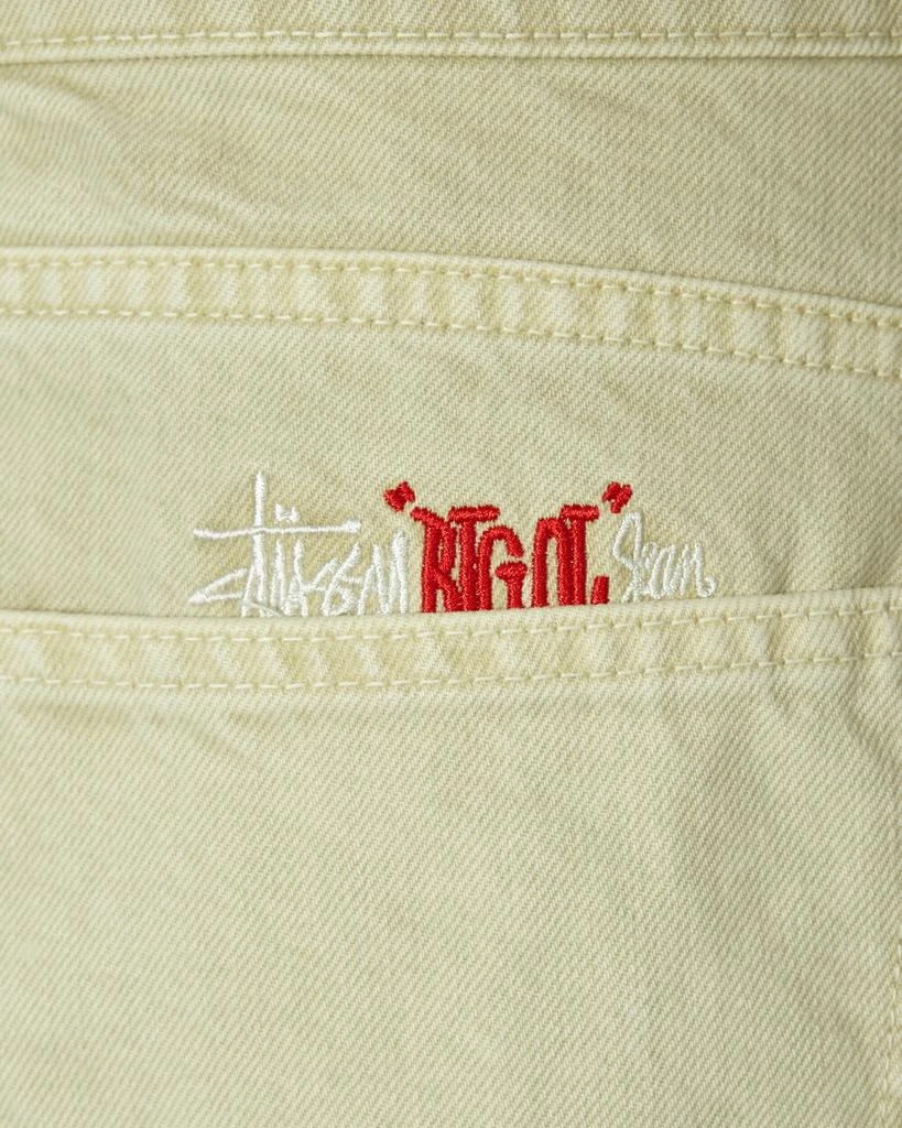 商品STUSSY|Double Big Ol' Dyed Jeans Cream,价格¥570,第5张图片详细描述