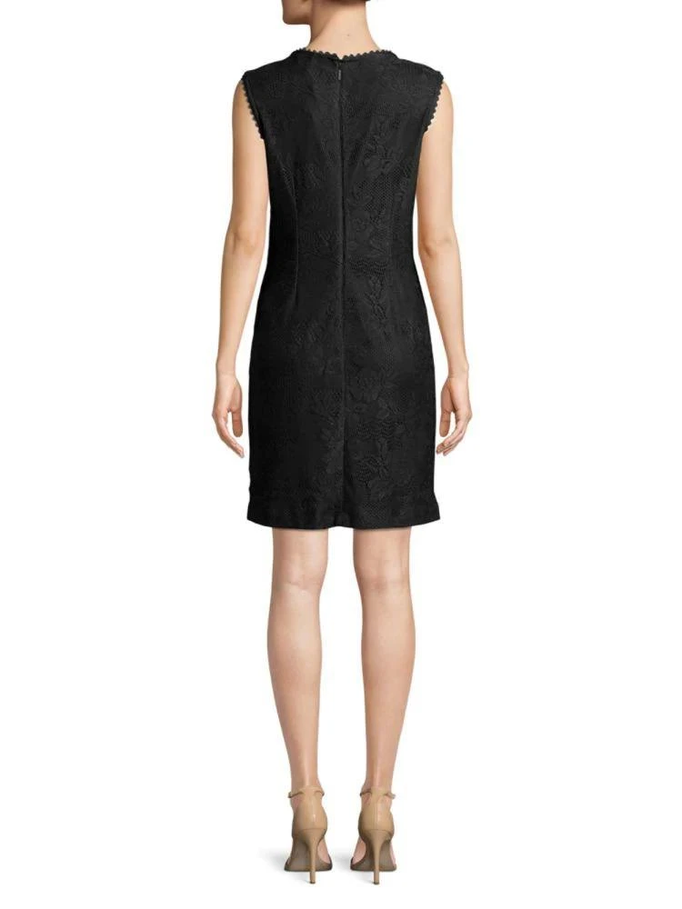 商品Karl Lagerfeld Paris|Lace Cotton Sheath Dress,价格¥896,第2张图片详细描述