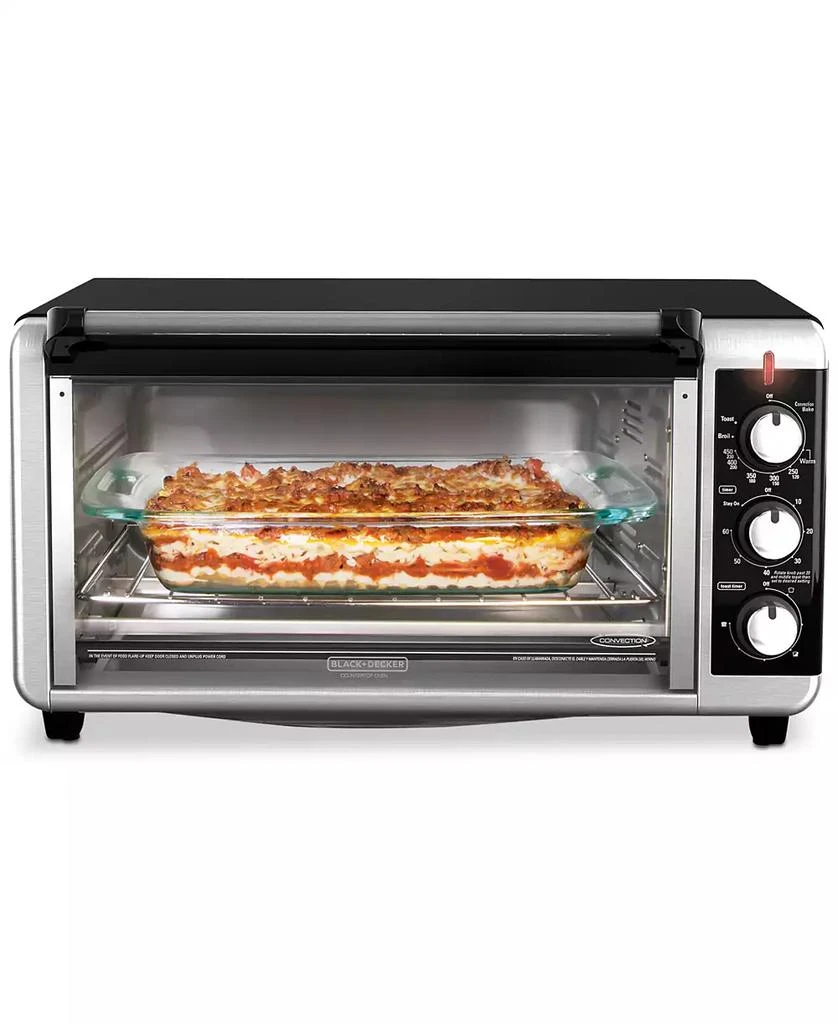 商品Black & Decker|TO3250XSB 8-Slice Extra-Wide Convection Toaster Oven,价格¥636,第4张图片详细描述