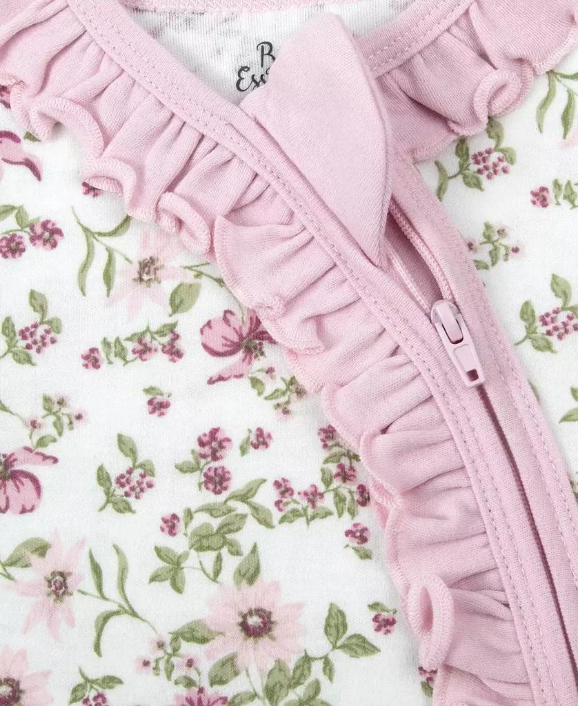 商品Baby Essentials|Baby Girls 4-Piece Coverall, Blanket, Socks and Headband Set,价格¥206,第3张图片详细描述