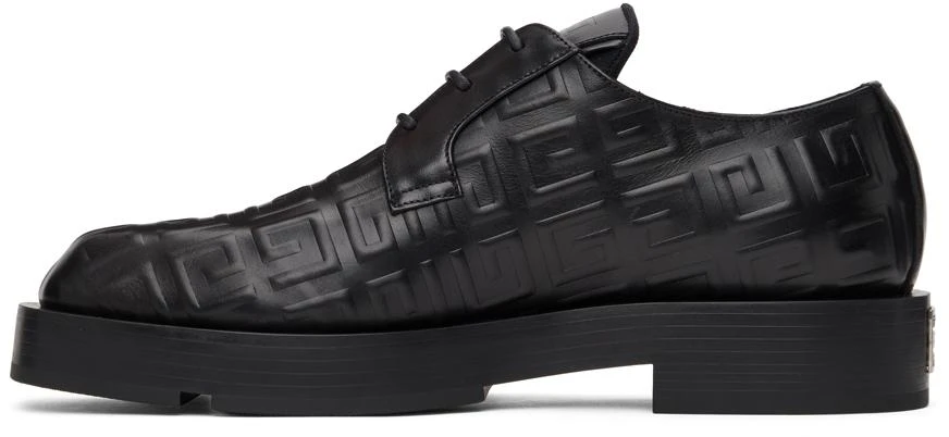 商品Givenchy|Black Embossed Derbys,价格¥4642,第3张图片详细描述