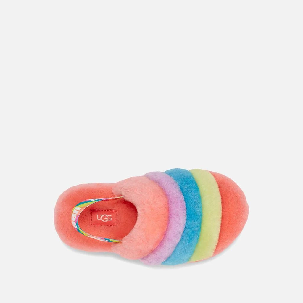 商品UGG|UGG KIDS' FLUFF YEAH SLIDE SLIPPERS - PEACH BLISS,价格¥329,第2张图片详细描述