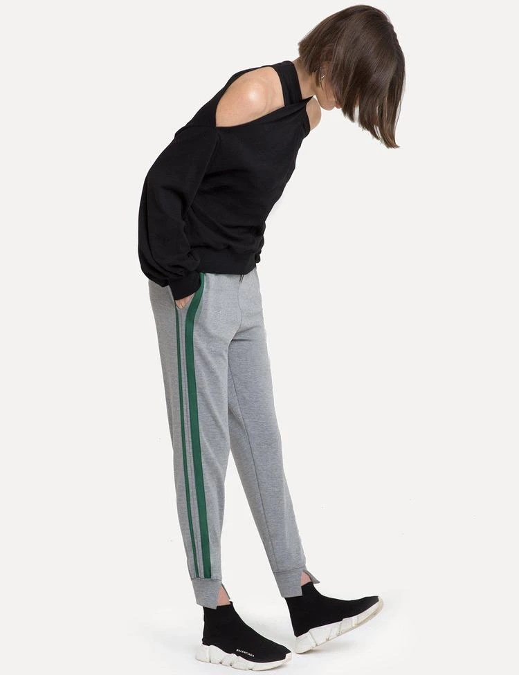 商品Pixie Market|Green Stripe Sweatpants,价格¥714,第1张图片