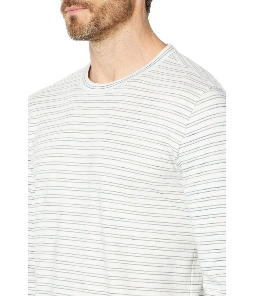 商品Vince|Space Dye Tonal Stripe Long Sleeve Crew,价格¥647,第3张图片详细描述
