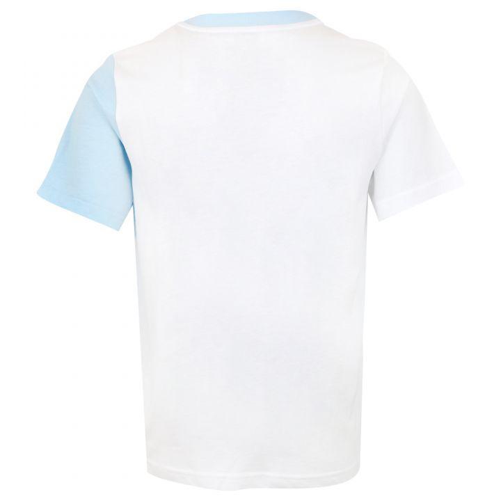 商品Burberry|Blue & White Short Sleeve Deer T Shirt,价格¥913,第4张图片详细描述