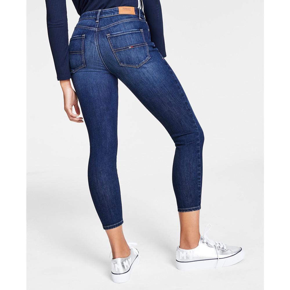 商品Tommy Hilfiger|TH Flex Curvy Skinny Ankle Jeans,价格¥435,第4张图片详细描述