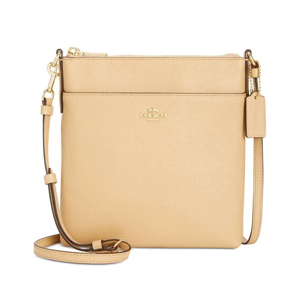 商品Coach|Courier Crossbody in Crossgrain Leather,价格¥1074,第1张图片