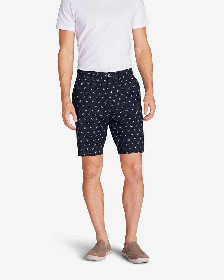 商品Eddie Bauer|男士Men's Baja II 9" Chino Shorts - Print,价格¥224,第5张图片详细描述