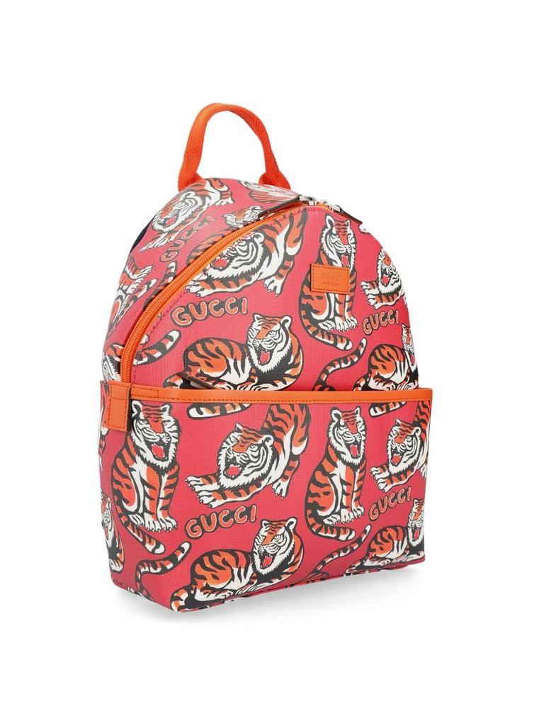 商品Gucci|Gucci Kids Tiger Printed Zip-Up Backpack,价格¥6408,第3张图片详细描述