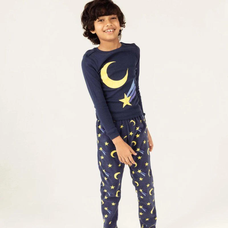 商品Leveret|Kids Moon Fleece Set 6 YEARS,价格¥227,第1张图片