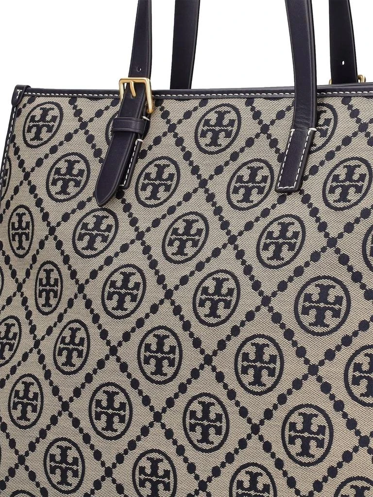 商品Tory Burch|T Monogram Cotton Tote Bag,价格¥4138,第3张图片详细描述