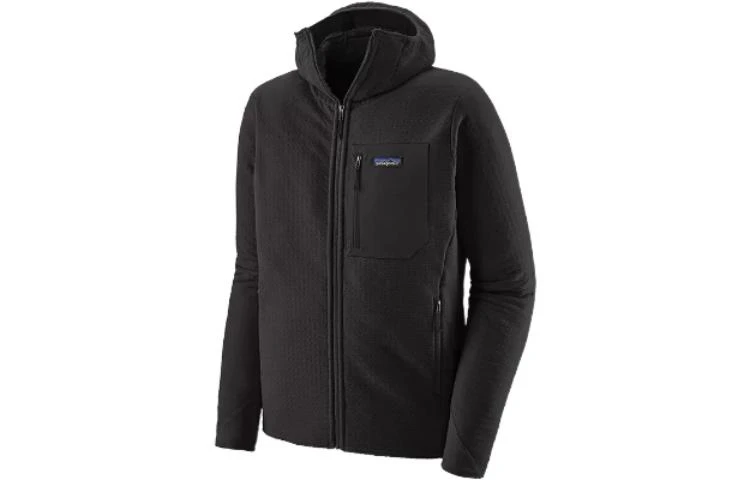 商品[国内直发] Patagonia|patagonia巴塔哥尼亚 巴塔哥尼亚 R2 TechFace Logo贴标连帽保暖软壳抓绒夹克 男款,价格¥2341,第3张图片详细描述