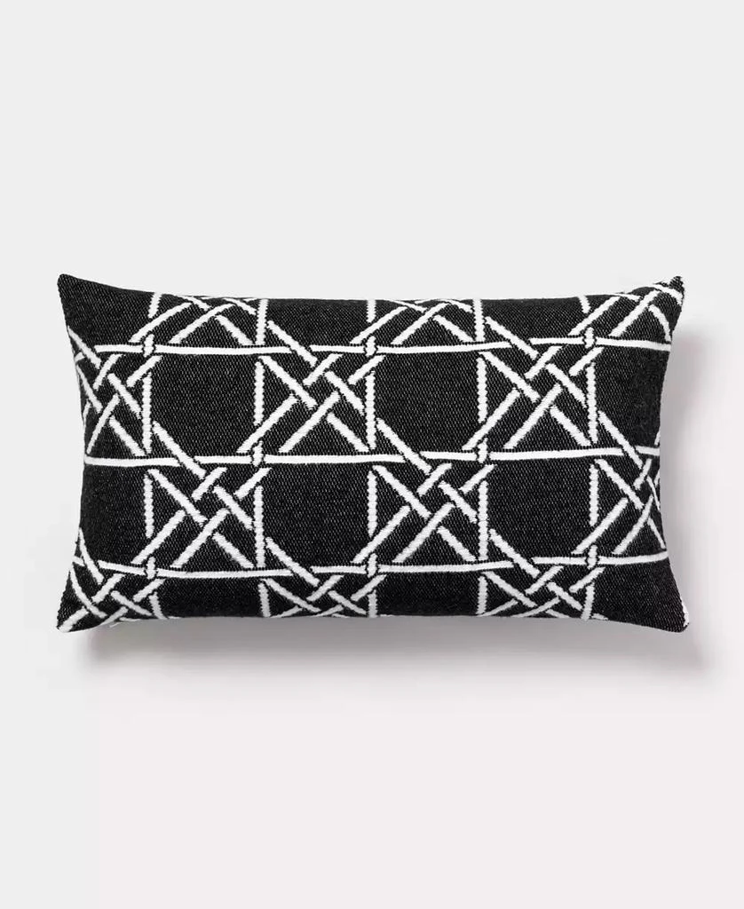 商品Brooks Brothers|Lattice Work Decorative Cotton Pillow,价格¥219,第1张图片