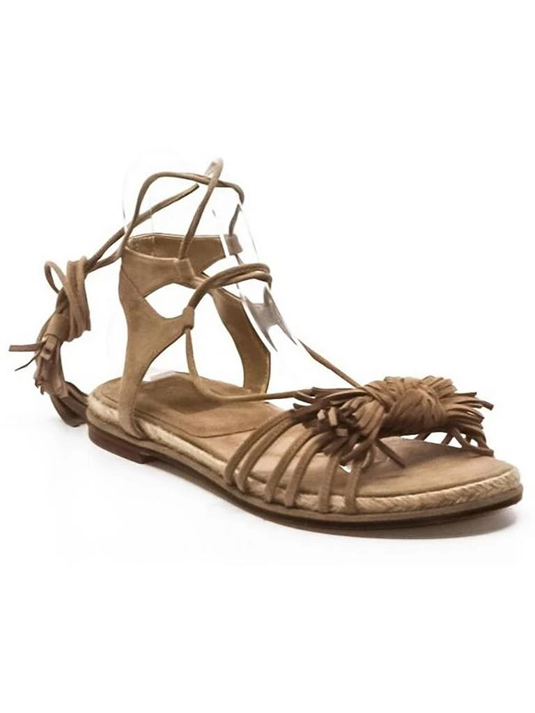 商品Stuart Weitzman|FLOWERPOT Womens Suede Strappy Gladiator Sandals,价格¥440,第1张图片